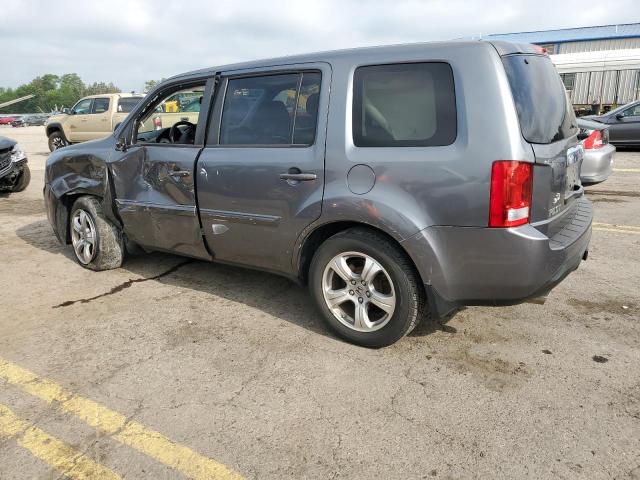 5FNYF4H5XDB034950 - 2013 HONDA PILOT EXL GRAY photo 2