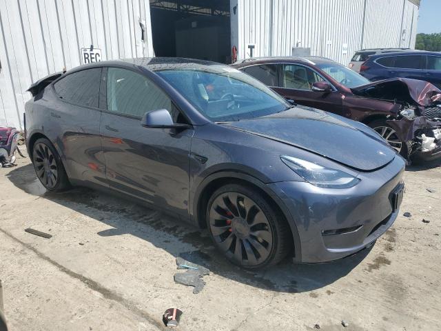 7SAYGDEF0PF914637 - 2023 TESLA MODEL Y Сірий фото 4