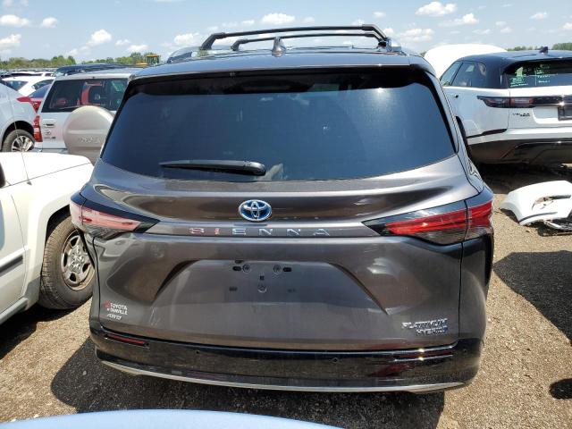 5TDESKFC4PS106844 - 2023 TOYOTA SIENNA LIMITED GRAY photo 6