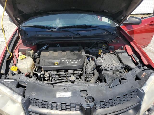 1B3BD4FB1BN540655 - 2011 DODGE AVENGER EXPRESS RED photo 11