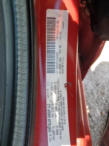 1B3BD4FB1BN540655 - 2011 DODGE AVENGER EXPRESS RED photo 13