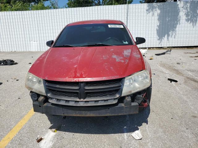 1B3BD4FB1BN540655 - 2011 DODGE AVENGER EXPRESS RED photo 5