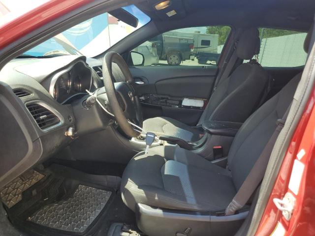 1B3BD4FB1BN540655 - 2011 DODGE AVENGER EXPRESS RED photo 7