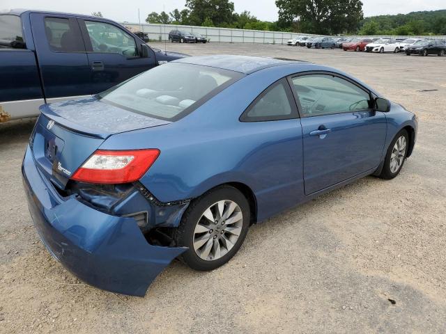 2HGFG1B88AH514871 - 2010 HONDA CIVIC EX BLUE photo 3