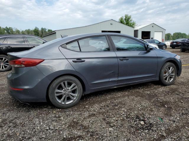 KMHD84LF2JU456069 - 2018 HYUNDAI ELANTRA SEL GRAY photo 3