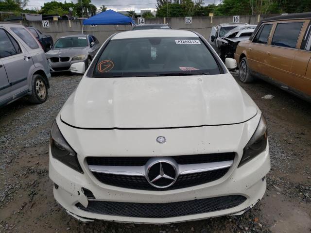 WDDSJ4GB8EN091605 - 2014 MERCEDES-BENZ CLA 250 4MATIC WHITE photo 5