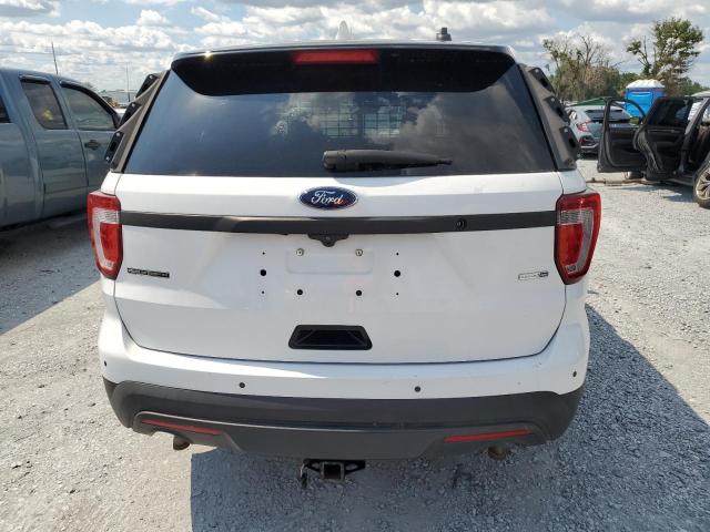 1FM5K8AR5HGD58916 - 2017 FORD EXPLORER POLICE INTERCEPTOR 白色 照片 6