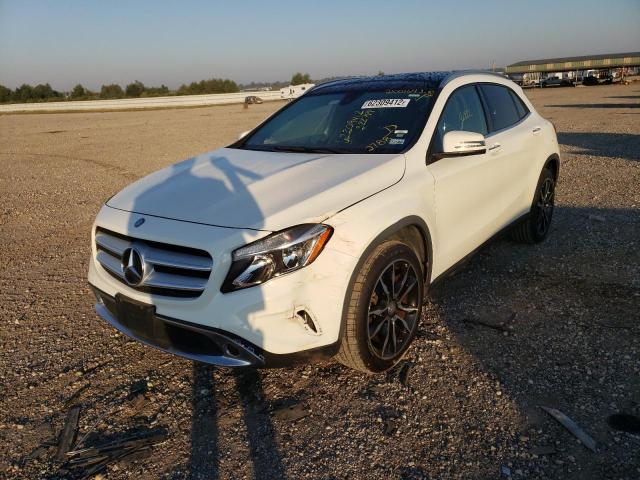 WDCTG4GB0HJ322788 - 2017 MERCEDES-BENZ GLA 250 4MATIC WHITE photo 2