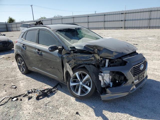 KM8K33A52MU636120 - 2021 HYUNDAI KONA LIMITED GRAY photo 4