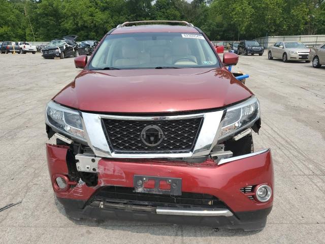 5N1AR2MM0GC615879 - 2016 NISSAN PATHFINDER S BURGUNDY photo 5