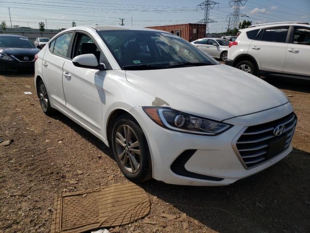 5NPD84LF5HH206642 - 2017 HYUNDAI ELANTRA SE WHITE photo 4