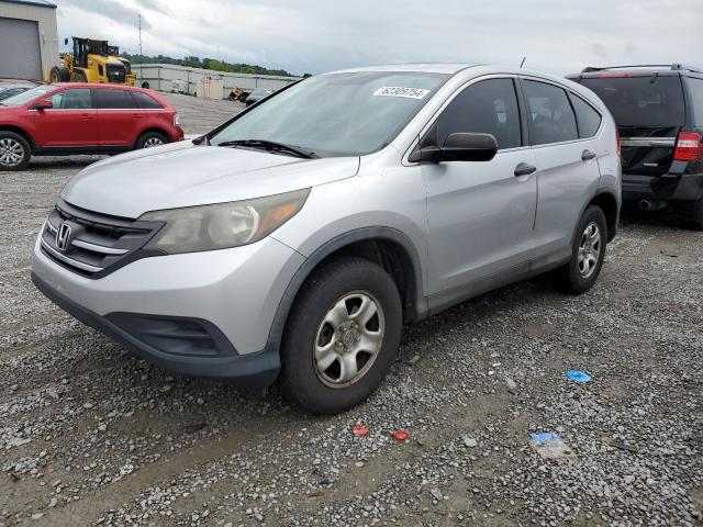 5J6RM4H3XDL033698 - 2013 HONDA CR-V LX SILVER photo 1