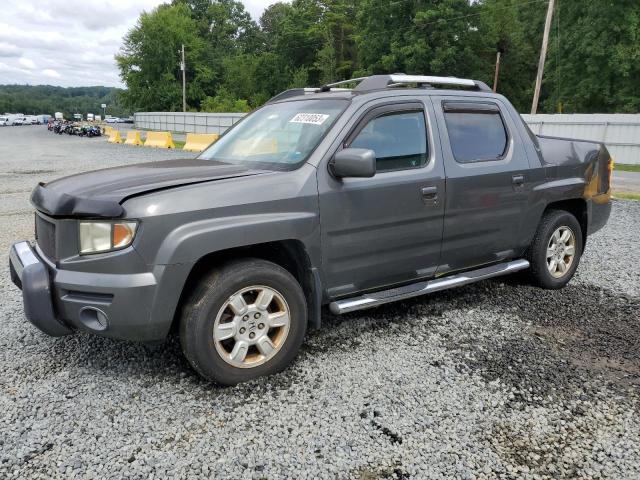 2HJYK16577H519747 - 2007 HONDA RIDGELINE RTL GRAY photo 1