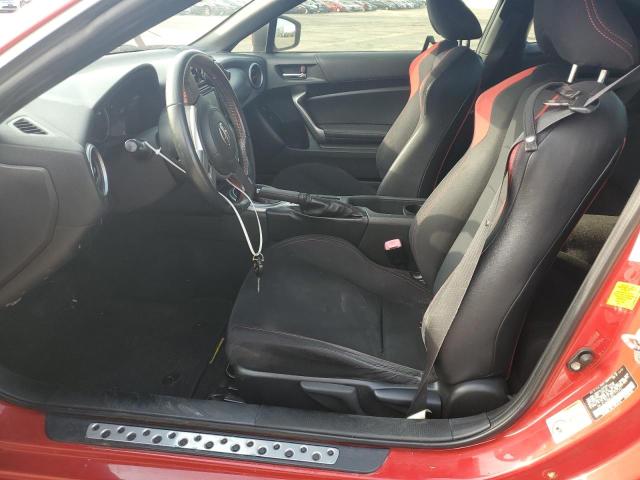 JF1ZNAA18D1715751 - 2013 TOYOTA SCION FR-S წითელი ფოტო 7