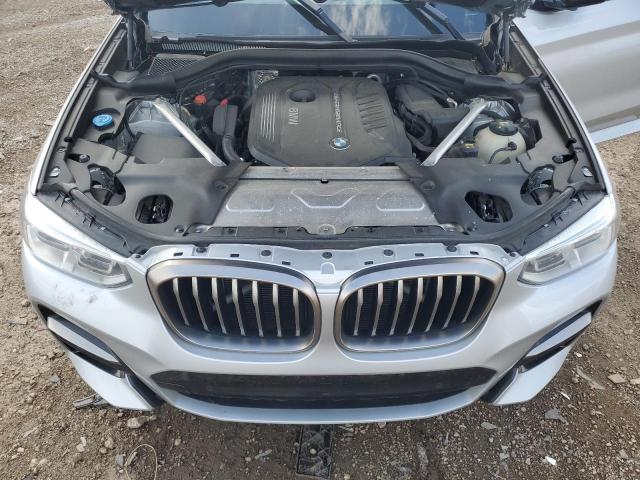 5UXTS3C50K0Z07817 - 2019 BMW X3 XDRIVEM40I 银色 照片 11