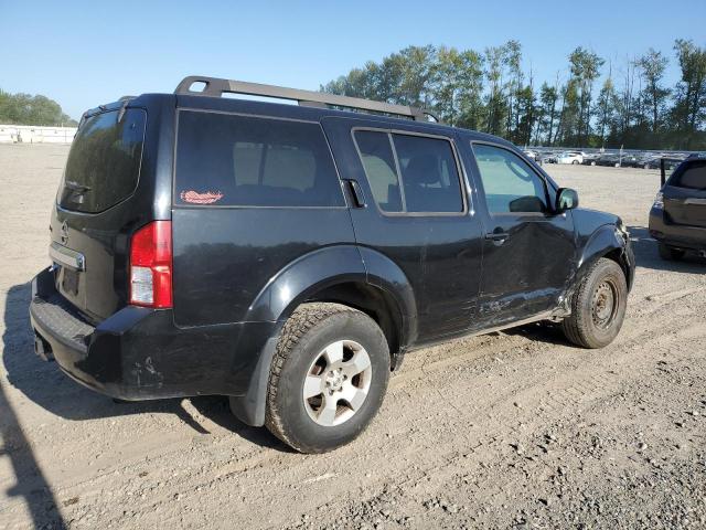 5N1AR18B38C655927 - 2008 NISSAN PATHFINDER S BLACK photo 3