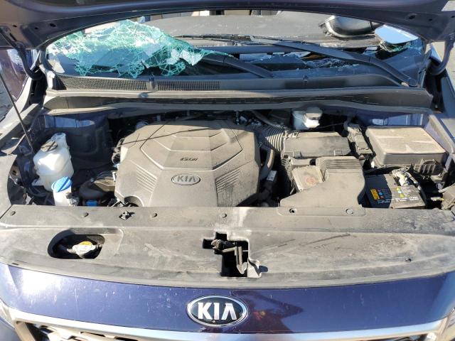 KNDMB5C11M6664632 - 2021 KIA SEDONA LX BLUE photo 12