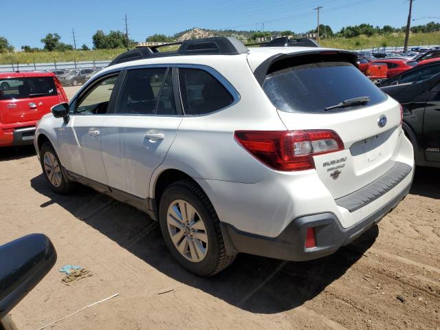 4S4BSACC7J3220052 - 2018 SUBARU OUTBACK 2.5I PREMIUM WHITE photo 2