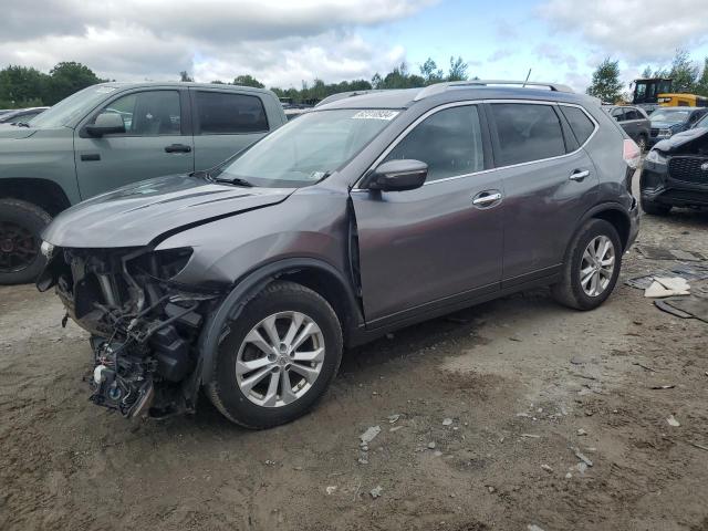 KNMAT2MV8FP533565 - 2015 NISSAN ROGUE S GRAY photo 1