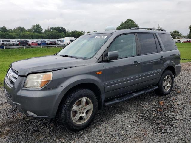 5FNYF18748B008916 - 2008 HONDA PILOT EXL GRAY photo 1