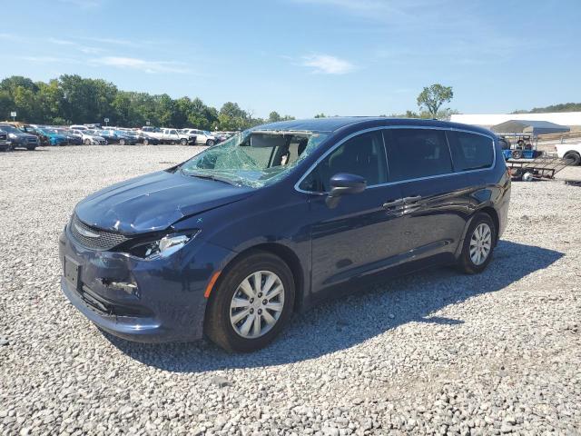 2C4RC1AG2JR274890 - 2018 CHRYSLER PACIFICA L BLUE photo 1