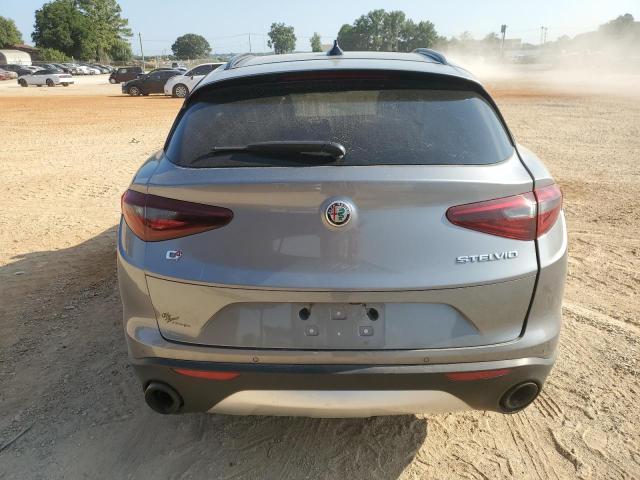 ZASFAKNN6J7B94492 - 2018 ALFA ROMEO STELVIO TI SPORT GRAY photo 6