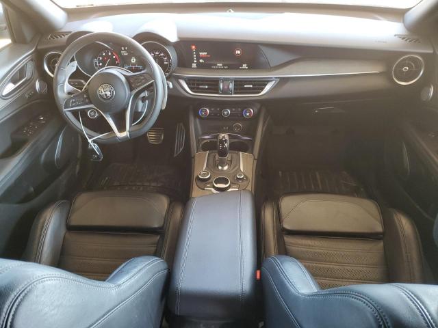 ZASFAKNN6J7B94492 - 2018 ALFA ROMEO STELVIO TI SPORT GRAY photo 8