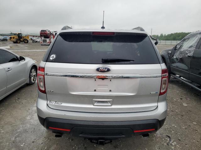 1FM5K8D8XDGA83279 - 2013 FORD EXPLORER XLT SILVER photo 6