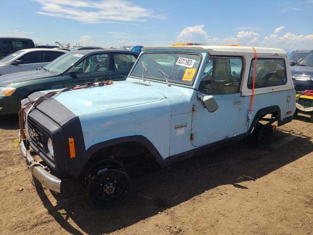 J2F87FV409849 - 1972 JEEP COMMANDO BLUE photo 1