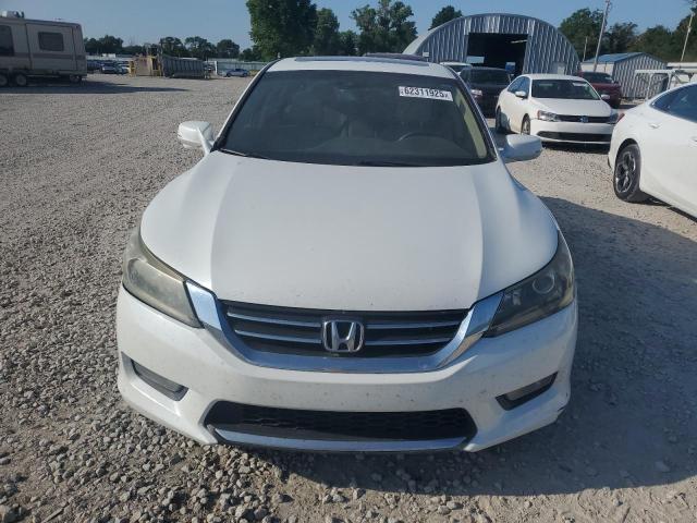 1HGCR2F8XFA113440 - 2015 HONDA ACCORD EXL WHITE photo 5