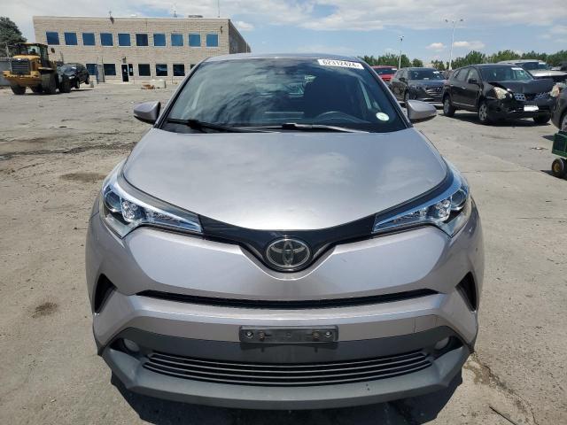 JTNKHMBX2J1002598 - 2018 TOYOTA C-HR XLE SILVER photo 5