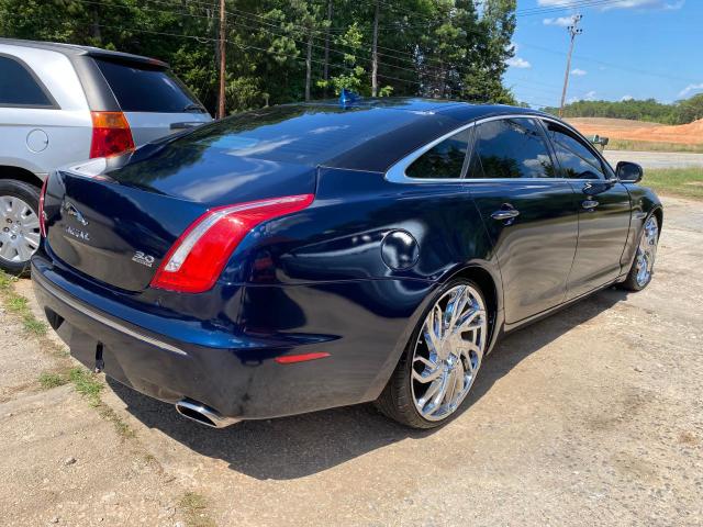 SAJWJ2GD8D8V45271 - 2013 JAGUAR XJL PORTFOLIO BLUE photo 4