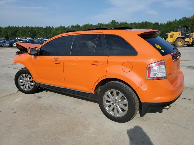 2FMDK3JC6ABB63947 - 2010 FORD EDGE SEL ORANGE photo 2