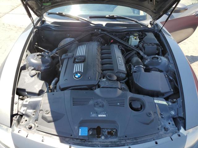 4USDU53477LF77227 - 2007 BMW Z4 3.0SI SILVER photo 11
