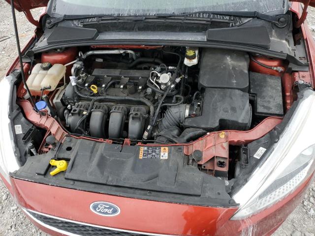 1FADP3F21JL268231 - 2018 FORD FOCUS SE RED photo 11