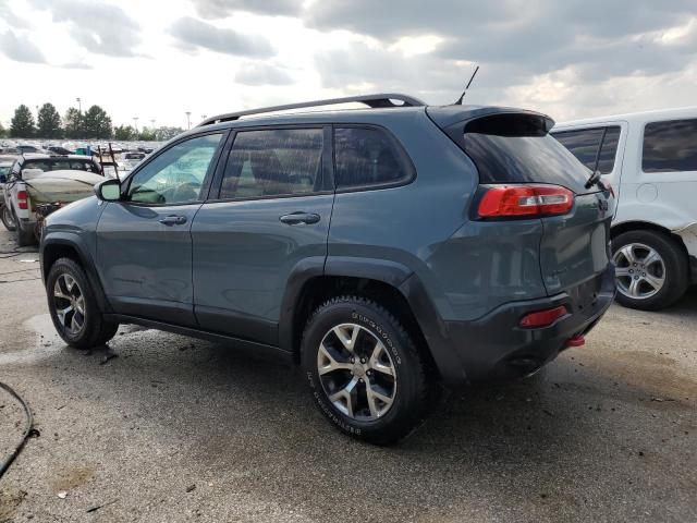 1C4PJMBS9EW134866 - 2014 JEEP CHEROKEE TRAILHAWK GRAY photo 2