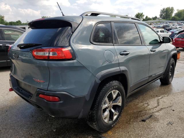1C4PJMBS9EW134866 - 2014 JEEP CHEROKEE TRAILHAWK GRAY photo 3