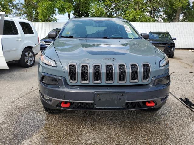 1C4PJMBS9EW134866 - 2014 JEEP CHEROKEE TRAILHAWK GRAY photo 5