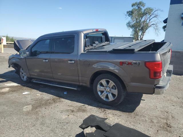 1FTEW1EG9JKE30745 - 2018 FORD F150 SUPERCREW BROWN photo 2