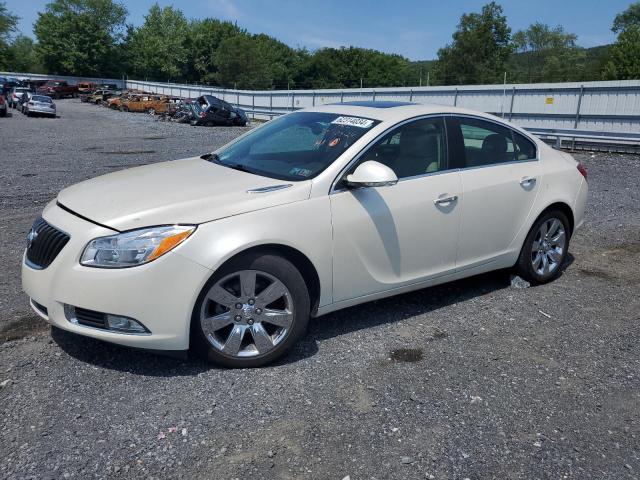 2G4GS5EK0C9150034 - 2012 BUICK REGAL PREMIUM WHITE photo 1