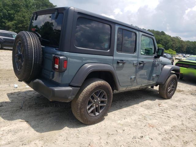 1C4PJXDG1RW367835 - 2024 JEEP WRANGLER SPORT 蓝色 照片 3