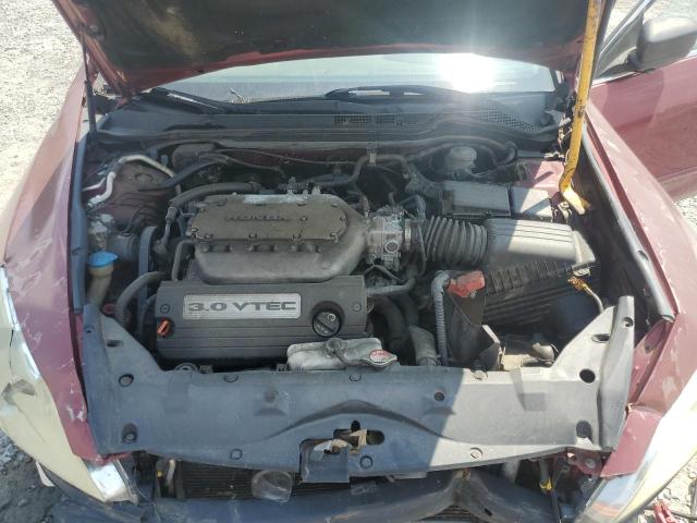 1HGCM66596A006813 - 2006 HONDA ACCORD EX 勃艮第红 照片 11