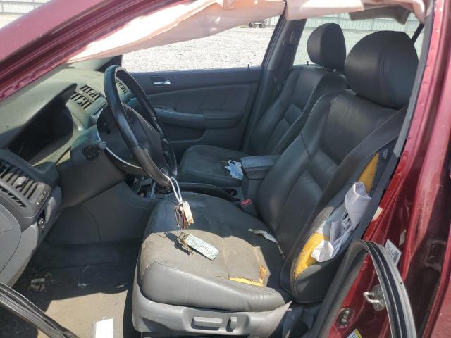 1HGCM66596A006813 - 2006 HONDA ACCORD EX 勃艮第红 照片 7