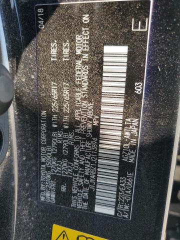 JTJYARBZ1J2113894 - 2018 LEXUS NX 300 BASE Qara foto 13