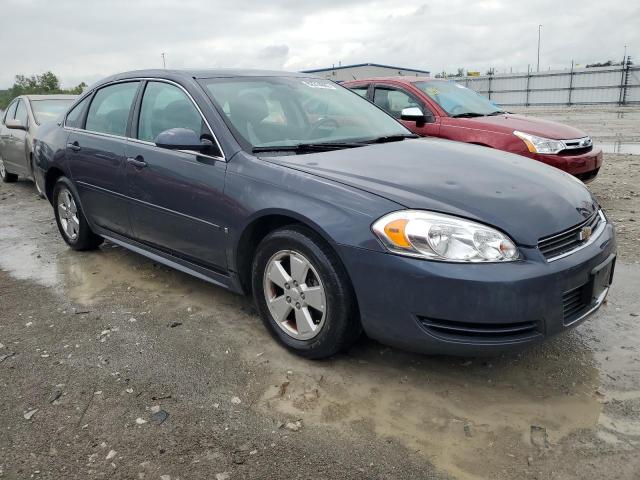 2G1WT57K291160509 - 2009 CHEVROLET IMPALA 1LT BLUE photo 4