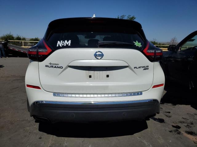 5N1AZ2DS3LN141598 - 2020 NISSAN MURANO PLATINUM WHITE photo 6