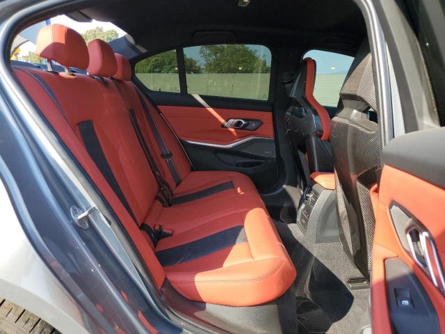 WBS43AY08PFP19810 - 2023 BMW M3 COMPETITION GRAY photo 10