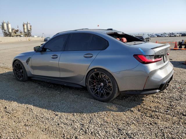 WBS43AY08PFP19810 - 2023 BMW M3 COMPETITION GRAY photo 2