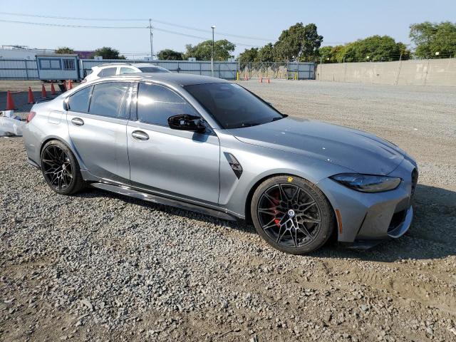 WBS43AY08PFP19810 - 2023 BMW M3 COMPETITION GRAY photo 4