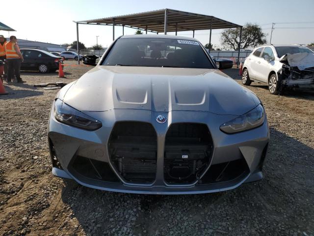 WBS43AY08PFP19810 - 2023 BMW M3 COMPETITION GRAY photo 5